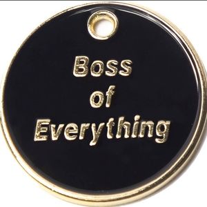 Pet Tag "Boss Of Everything"